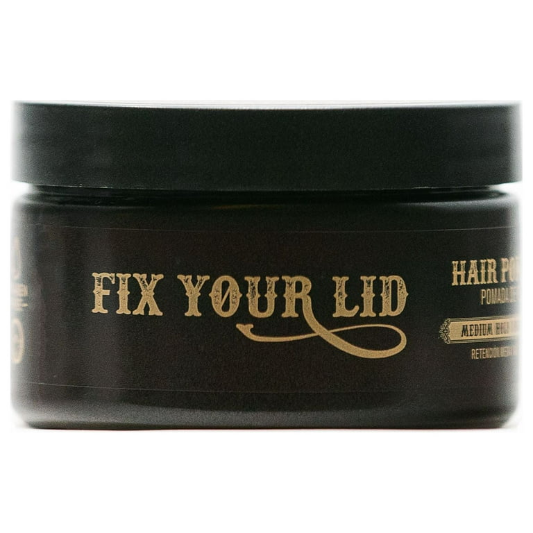 Fix Your Lid Hair Pomade Medium Hold High Shine 3.75 oz