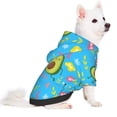 thumbnail image 2 of Balery Avocado Work Out Sudadera con Capucha para Perros Pequeños – Ropa para Mascotas, Disfraz para Perros y Gatos, Ideal para Fiestas y Cosplay-Small, 2 of 7