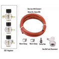 thumbnail image 2 of Mini Co2 Regulator 4ft Gas Line & Ball Lock Fittings Tr21*4 Inlet Soda Water Homebrew Beer Dispense Carbonation Kegging Parts, 2 of 5