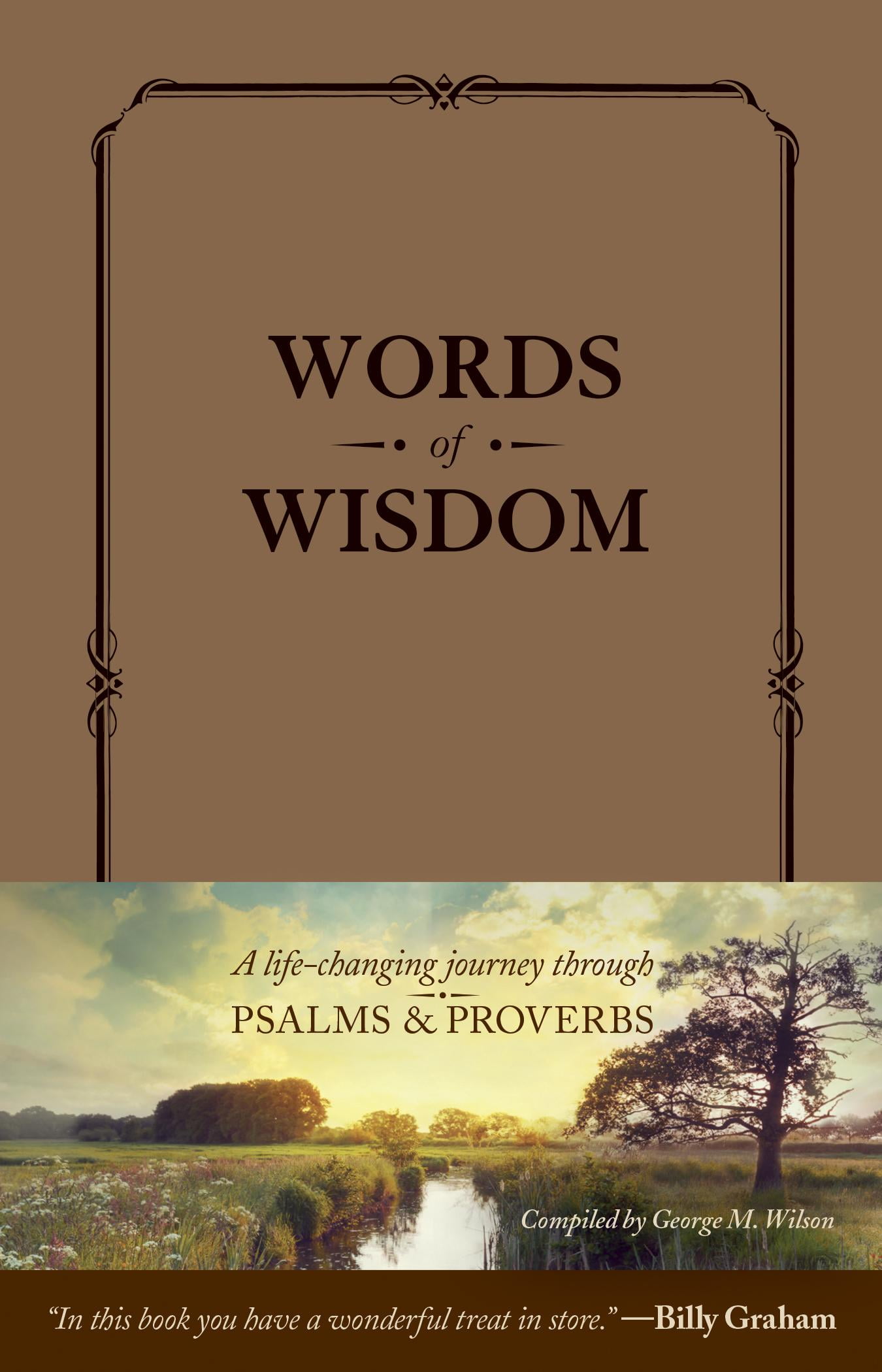 Words of Wisdom A LifeChanging Journey through Psalms and Proverbs