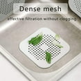 thumbnail image 3 of Drain Hair Catcher Shower Drain,Bathtub/Shower Drain Cover,Silicone Hair Catcher Flat Silicone Plug for Shower, Square Drain Stopper for Tub,Kitchen,Bathroom,1Pcs(Black), 3 of 9