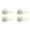 White(4), variant on 4Pcs 1/4 Cup Scoop - Korean Short Handle Measuring Spoons, Scale Design Coffee Measure Spoon, Food-Grade Plastic Scoop for Dry & Liquid Ingredients (Red+White)