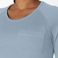 thumbnail image 5 of Dickies Women's Cooling Long Sleeve Pocket T-Shirt, Fog Blue, S, 5 of 5