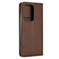 thumbnail image 2 of Galaxy Note 20 Case, Allytech PU Leather Folding Stand Shock-Absorption Credit Cards Slots Wallet Case Drop Protection Bumper TPU Back Cover Case for Samsung Galaxy Note 20, Brown, 2 of 4