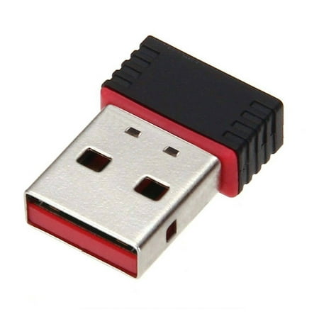 Mini USB WiFi Dongle 802.11 B/G/N Wireless Network Adapter for Laptop PC (Best Uk Network For Data)