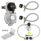 thumbnail image 5 of RV Propane Regulator with Hose, Heavy Duty 2-Tank Auto Changeover LP Propane Gas Regulator with Gaug, 5 of 5