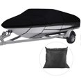 thumbnail image 4 of Waterproof Oxford Cloth V-Shaped Boat Yacht Cover, Rustproof Sun Shade (420 x 270 (210D)), 4 of 4