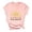 Pink, variant on Women's Summer Print Fit Colored Top Short Sleeved T Shirt