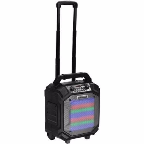 Restored Blackweb BWA17AA006 Bluetooth Party Speaker with Microphone