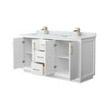 thumbnail image 2 of Wyndham Collection WCF414166DGZCMUNSMXX Strada 66" Free Standing Double Basin Vanity Set -, 2 of 7