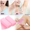 thumbnail image 3 of Vogacara 100 piezas de depilación no tejida cuerpo mano paño Facial quitar papel encerado herramienta depilatoria de un solo rollo de tira de cera Tratamientos faciales Vogacara BFH000892-00, 3 of 6