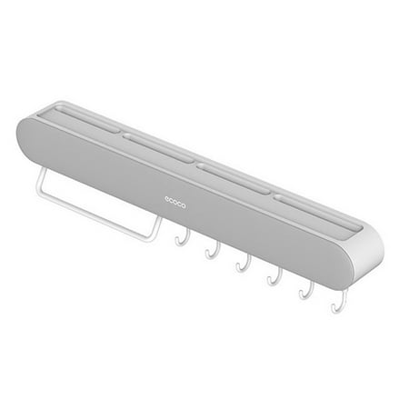 

Multifunctional Knife Holder Wall Mount Block Storage Holder Kitchenware Knife Stand Kitchen Accessories Organizer Gray