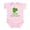 Petal Pink, variant on - Little Leprechaun Infant Bodysuit - Baby Light Bodysuit, Size Newborn - 24 Months
