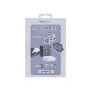 Vivitar InstaPrint Digital Camera, 12MP, 4 Games, 2 Rolls of Paper, Instantly Prints 2 X 3 Pictures -Grey