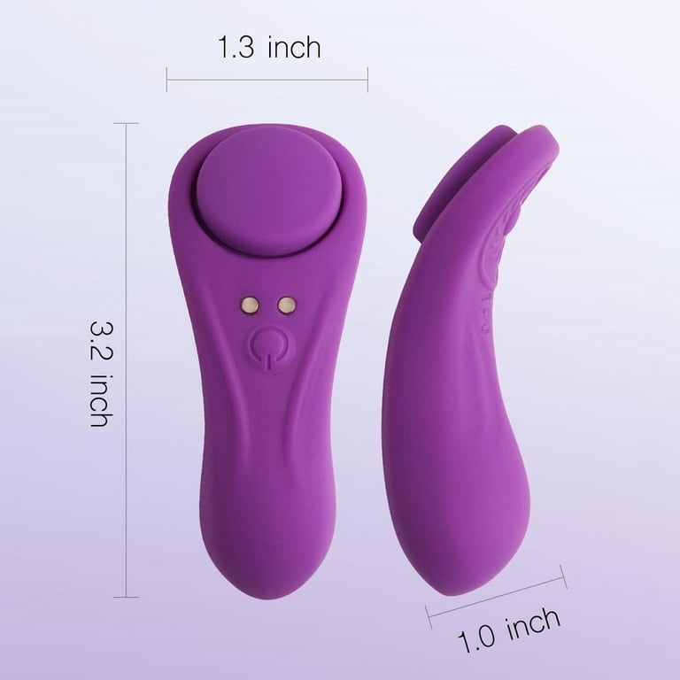 Tracy's Dog Wearable Panty Vibrator, Butterfly Clitoral Stimulator for  Women, 7 Vibration Settings, Purple (Sunflower)
