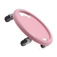 thumbnail image 3 of ZLight Abdominal Disc Wheel Roller Trainer Plate Exercise Home Sliders Use Pink 27.5x27.5x8cm, 3 of 6