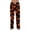 Earthy Yellow, variant on Satingcolo Mens Pajama Pants Soft Lightweight Men's Pajama Bottoms Sleep Lounge Pants For Men With Halloween Printed