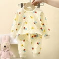 thumbnail image 2 of xaweyi Toddler Baby Boy Clothes 3 6 9 12 18 24 Months Fall Outfits Long Sleeve Sweatshirt Tops + Pants Set,Sizes 9-10 Years, 2 of 5