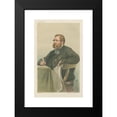 thumbnail image 2 of Théobald Chartran 16x24 Black Modern Framed Museum Art Print Titled - Politicians - Vanity Fair. ‘France at the Congress’. Mr. William Henry Waddington.’ 28 September 1878 (1878), 2 of 5