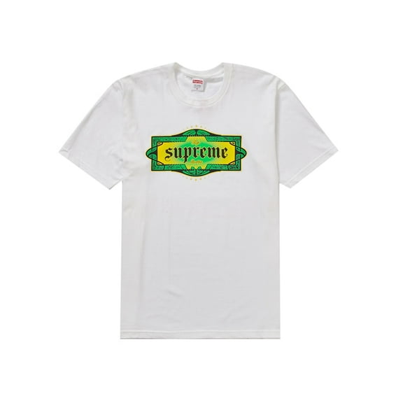 Supreme Men's Top Shotta Tee White, from StockX