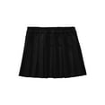 thumbnail image 4 of TSSOE Kids Girls Pleated Mini Skirts High Waist School Uniform Skirts Sports Scooter Workout Performance Skorts Black 13-14, 4 of 6
