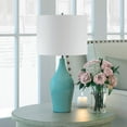 thumbnail image 6 of Evelyn&Zoe 28" Traditional Porcelain Table Lamp with White Drum Linen Shade, 6 of 10