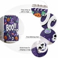 thumbnail image 6 of Halloween Shower Curtain Set ，Waterproof Fabric Shower Curtains Ghost Pumpkin Skull Candy Purple Theme Shower Curtains for Bathroom,Bathroom Decor 54x"78", 6 of 6