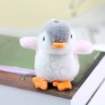 thumbnail image 2 of Plush Pendant Soft Easy Hanging Mini 3D Eyes Cute Penguin Plush Keychain Bag Accessories, 2 of 7