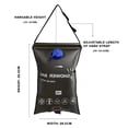 thumbnail image 3 of Bolsa De Ducha Bolsa de transporte de baño de 15 l, bolsa de agua de ducha de energía Solar con manguera de 95 cm para senderismo al aire libre Sywqhk Para Estrenar, 3 of 7