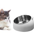 thumbnail image 3 of Pet Bowl Creative Tilting Neck Protection Non-slip Pet Food Bowl Cat Bowl, 3 of 8