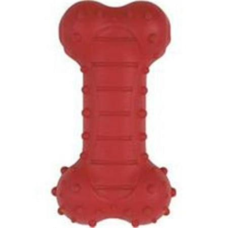 Fleece Squeaky Toy - Dogzilla Squeaky Treat Bone Toy