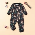 thumbnail image 1 of Pyjamas Assortis Parent-Enfant Combinaison de Noël Patchwork à Carreaux Imprimé Tenue d'Intérieur Combinaison Combinaison Bébé Pyjamas de Noël en Liquidation, 1 of 9