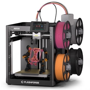 Restored Flashforge AD5X 3D Printer, Multi-Color Printer & 600mm/s High Speed, 1Count, 8.7 x 8.7 x 8.7" (Refurbished)