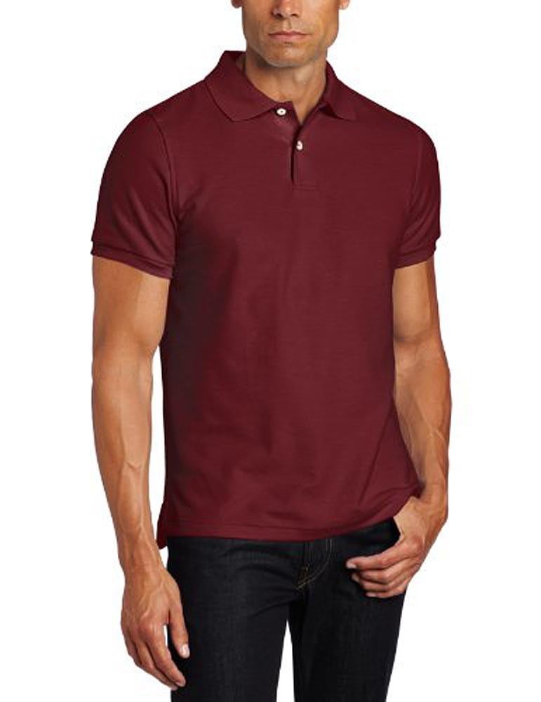 maroon polo