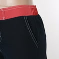 thumbnail image 4 of Aayomet Shorts de Sport pour Femmes Taille Semi-Élastique Pantalon de Plage Femme (Rouge, S), 4 of 5