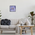 thumbnail image 2 of Stupell Industries Closeup Purple Anemone Flower Blossom Illustration Drawings Black Framed Art Print Wall Art, 12x12, by Lanie Loreth, 2 of 6