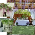 thumbnail image 5 of NAMZI Light purple Wisteria Hanging Flowers, 12 Pack  Flower Vines, Fake  Wisteria, 3.61 Feet Artificial Wisteria Flowers, Hanging Wisteria Flowers Garland,  Flower Garland for Decor, 5 of 5