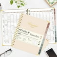 thumbnail image 5 of OuMuaMua Large Academic Planner, 8.5 x 11 Inch Weekly Agenda, Jul 2026-Jun 2027 Hourly Organizer, Beige for Home School, 5 of 8