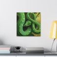 thumbnail image 6 of Green Tree Python Beauty - Canvas, 6 of 25