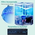 thumbnail image 4 of Humidificadores para Dormitorio Gran Capacidad de 6L,Humificadores con Pantalla Inteligente,Humidificador de Aire de Silencio con Filtro,APP/Control Remoto/Mando a distancia/Apagado Automático, 4 of 5