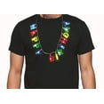 thumbnail image 4 of Nicky Bigs Novelties Light up LED Happy Birthday Party Letters Flashing Necklace, One Size, 4 of 4