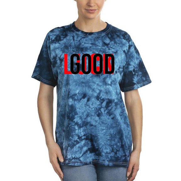 Good Luck Modern Fashion Tie Dye Crystal Women -Image by Shutterstock, Female Large