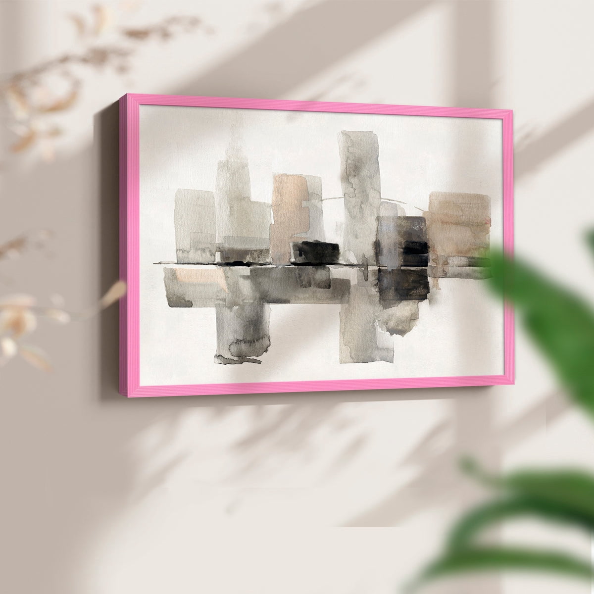 Urban Oasis I by Sally Swatland - Restickable Framed Giclée Print