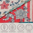 thumbnail image 3 of Lavish Home 2-Piece Mallory Classic Patchwork Twin Quilt Set with Sham, 3 of 7