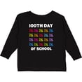 thumbnail image 3 of Inktastic 100th Day of School with Tally Marks Boys or Girls Long Sleeve Toddler T-Shirt, 3 of 5