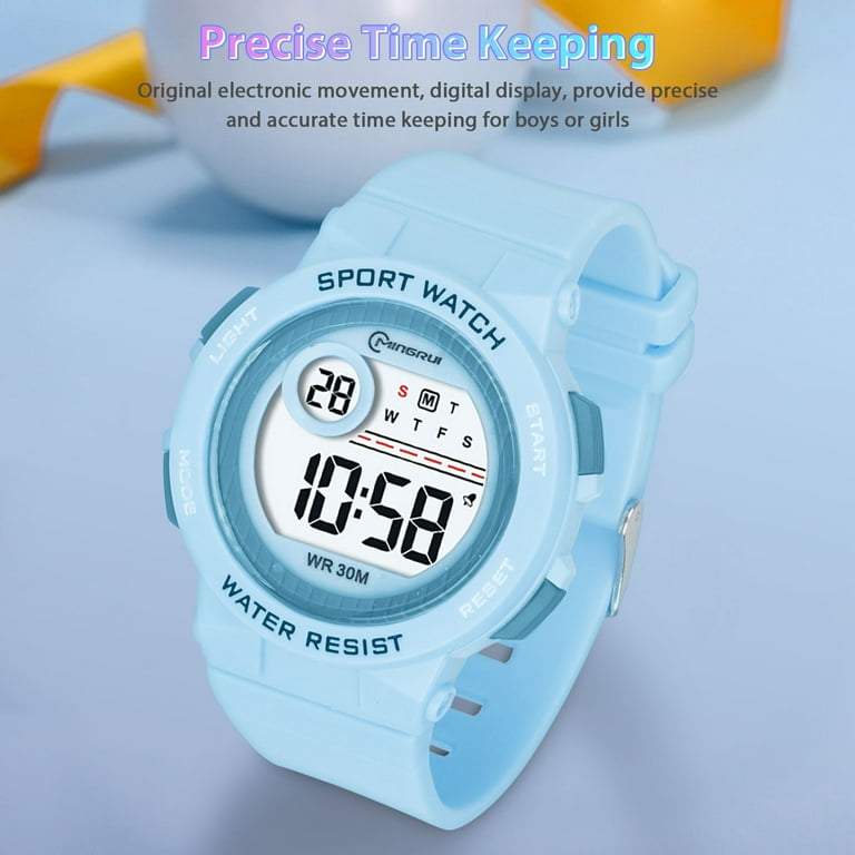 Cheap digital 2024 watch with alarm