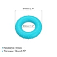 thumbnail image 2 of Uxcell 2.76" 20 Lbs Blue Hand Grip Strengthener Hand Grip Ring for Strength Training, 2 of 6