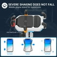 thumbnail image 6 of Motorcycles Bike Phone Holder Shock-resistant Handlebar 15W Chargers, 6 of 20