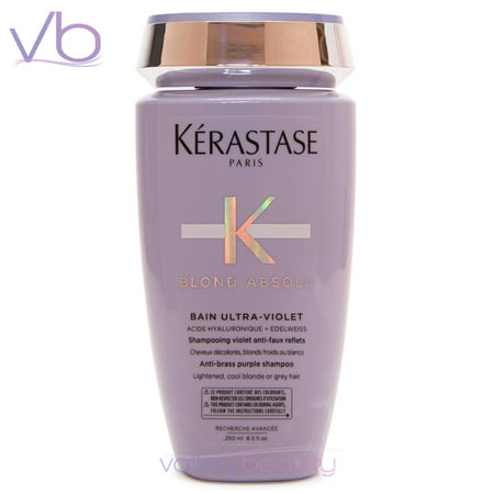 Kerastase Blond Absolu Bain Ultra-Violet Anti-Brass Purple Shampoo, (Best Purple Shampoo For Blondes)