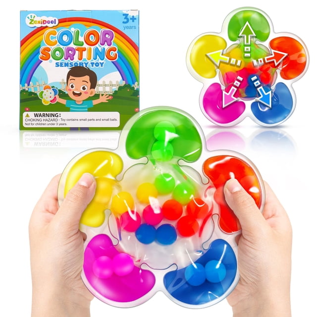 Juguete de clasificación de colores ZaxiDeel Fine Motor Skills para niños pequeños